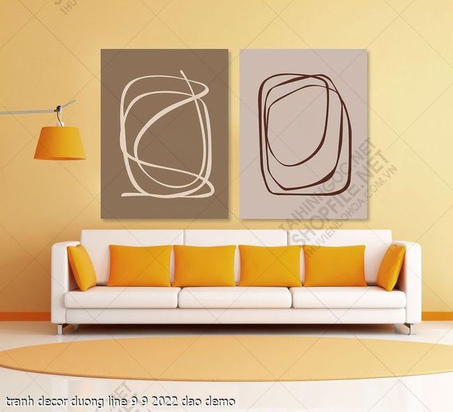 tranh decor duong line 9 9 2022 dao